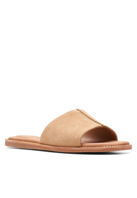 Clarks Сандали Karsea Mule 26166690 Кафяв - Pepit.bg