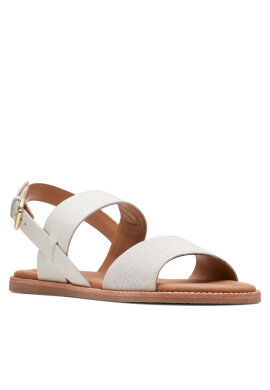 Clarks Сандали Karsea Strap 26171875 Бял - Pepit.bg