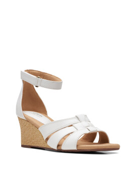 Clarks Сандали Kyarra Joy 26171244 Бял - Pepit.bg