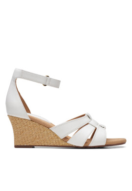 Clarks Сандали Kyarra Joy 26171244 Бял - Pepit.bg