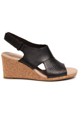 Clarks Сандали Lafley Joy 261454214 Черен - Pepit.bg