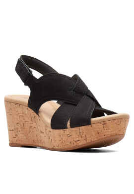 Clarks Сандали Rose Erin 26171307 Черен - Pepit.bg