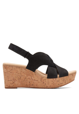 Clarks Сандали Rose Erin 26171307 Черен - Pepit.bg