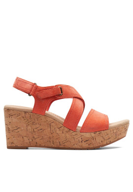 Clarks Сандали Rose Way 26171317 Червен - Pepit.bg