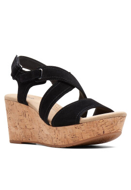Clarks Сандали Rose Way 26171321 Черен - Pepit.bg