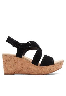 Clarks Сандали Rose Way 26171321 Черен - Pepit.bg