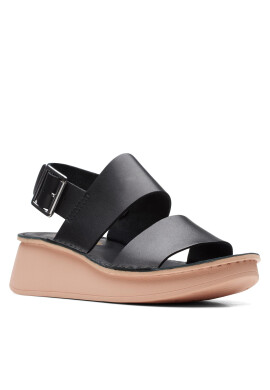 Clarks Сандали Velhill Strap Черен - Pepit.bg