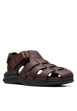 Clarks Сандали Walkford Fish 26171794 Кафяв - Pepit.bg