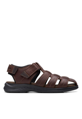 Clarks Сандали Walkford Fish 26171794 Кафяв - Pepit.bg