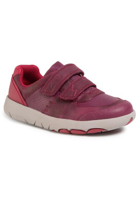Clarks Сникърси Rex Quest K 261491307 Бордо - Pepit.bg
