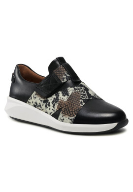 Clarks Сникърси Un Rio Strap 261586124 Черен - Pepit.bg
