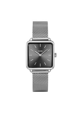 Cluse Часовник La Tétragone Mesh CW10307 Сребрист - Pepit.bg