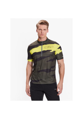 CMP Колоездачна тениска 33N6797 Зелен Regular Fit - Pepit.bg