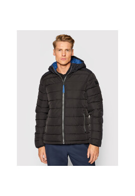 CMP Пухено яке 31K2737 Черен Regular Fit - Pepit.bg