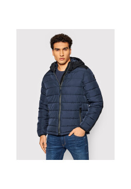 CMP Пухено яке 31K2737 Тъмносин Regular Fit - Pepit.bg