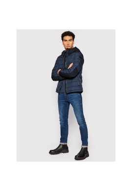 CMP Пухено яке 31K2737 Тъмносин Regular Fit - Pepit.bg