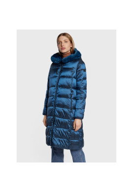 CMP Пухено яке 32K3086F Син Regular Fit - Pepit.bg