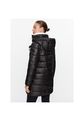 CMP Пухено яке 33K3576 Черен Regular Fit - Pepit.bg