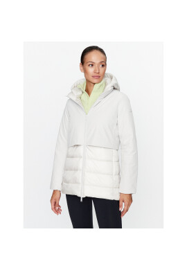 CMP Пухено яке 33K3616 Бял Regular Fit - Pepit.bg
