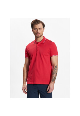 CMP Тениска с яка и копчета 39D8367 Червен Regular Fit - Pepit.bg