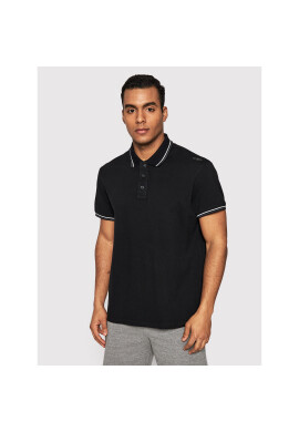 CMP Тениска с яка и копчета 39D8367 Черен Regular Fit - Pepit.bg