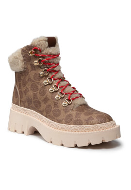 Coach Боти Janel Signature Boot C5879 TN2 Кафяв - Pepit.bg