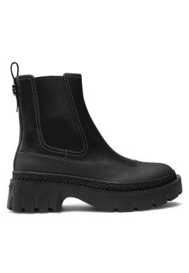 Coach Боти Jayla Leather Bootie CM770 Черен - Pepit.bg