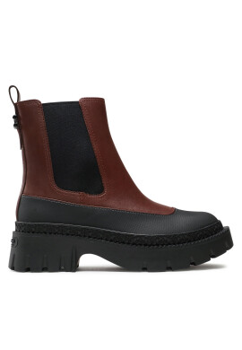 Coach Боти Jayla Leather Bootie CM770 Кафяв - Pepit.bg