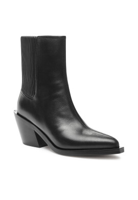 Coach Боти Prestyn Lth Bootie CN136 Черен - Pepit.bg