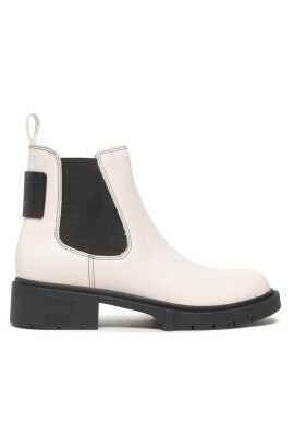 Coach Боти тип челси Lyden Leather Bootie G5488 Бял - Pepit.bg