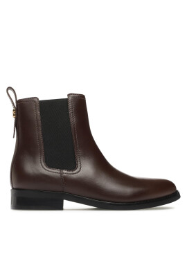 Coach Боти тип челси Maeve Lth Bootie CN143 Кафяв - Pepit.bg