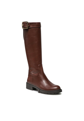 Coach Ботуши Leigh Leather Boot C5835 Кафяв - Pepit.bg
