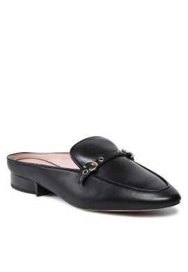 Coach Чехли Irene Leather Mule C5842 Черен - Pepit.bg