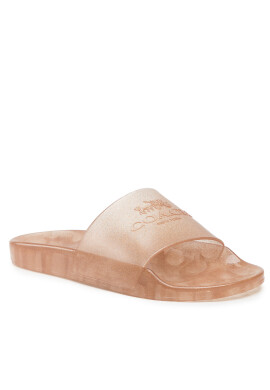 Coach Чехли Ulyssa Rubber Slide C3068 Златист - Pepit.bg