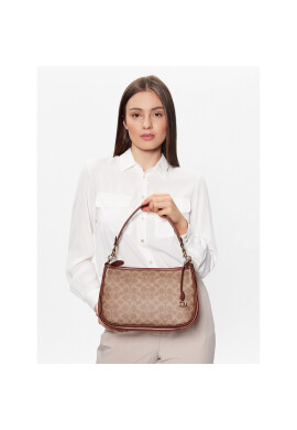 Coach Дамска чанта Cc Sig Cary Cb CC438 Кафяв - Pepit.bg