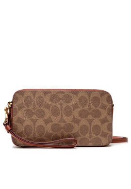 Coach Дамска чанта Cc Sig Kcb 89399 Кафяв - Pepit.bg