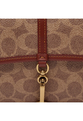 Coach Дамска чанта Hampton CP130 Кафяв - Pepit.bg