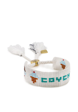 Coach Гривна Ice Cream Bead Brc C9683 Бял - Pepit.bg