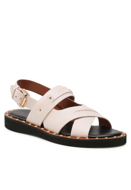 Coach Сандали Gemma Leather Sandal C4376 Бял - Pepit.bg