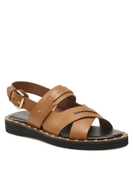 Coach Сандали Gemma Leather Sandal C4376 Кафяв - Pepit.bg