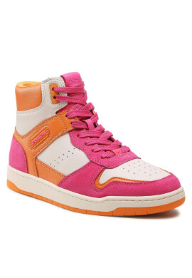 Coach Сникърси Hi Top Leather CD306 Цветен - Pepit.bg