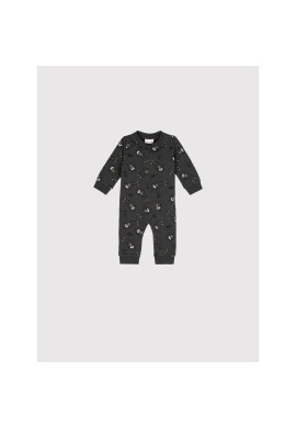 Coccodrillo Бебешки гащеризон със стъпала WC2104201SUP Сив Regular Fit - Pepit.bg