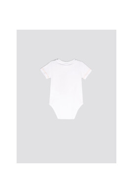 Coccodrillo Детско боди WC2112203HUG Бял Regular Fit - Pepit.bg