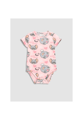 Coccodrillo Боди WC3112201LIG Розов Regular Fit - Pepit.bg