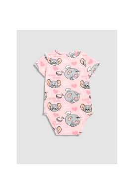 Coccodrillo Боди WC3112201LIG Розов Regular Fit - Pepit.bg