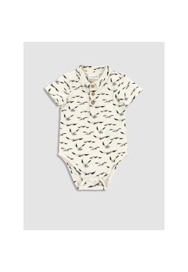 Coccodrillo Детско боди WC3112501NWN Екрю Regular Fit - Pepit.bg