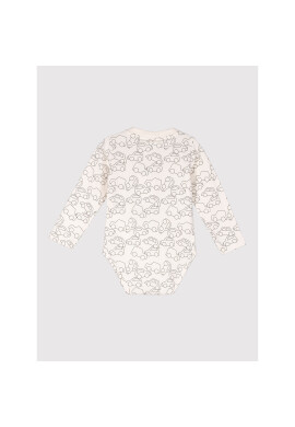 Coccodrillo Детско боди WC2112103BRO Бежов Regular Fit - Pepit.bg