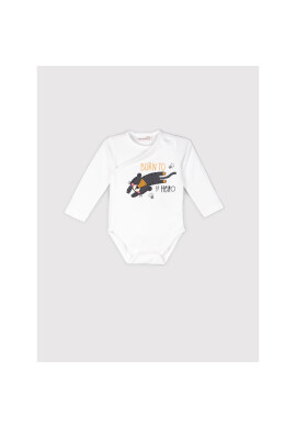 Coccodrillo Детско боди WC2112601SUP Бял Regular Fit - Pepit.bg