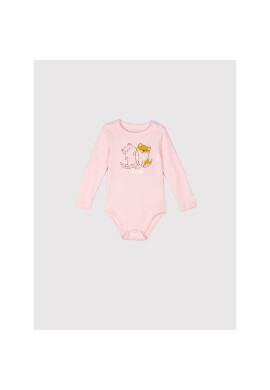 Coccodrillo Детско боди WC2412101IAM Розов Regular Fit - Pepit.bg