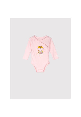 Coccodrillo Детско боди WC2412601IAM Розов Regular Fit - Pepit.bg